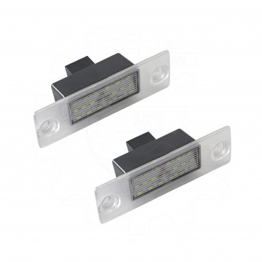 2 Feux de Plaque d'Immatriculation Pour Audi A3 A4 8D9943021
