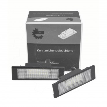 2 Feux de Plaque d'Immatriculation Pour BMW Série 1 E81 E87 6 E63 Z4 E85 E86