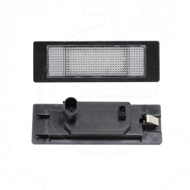 2 Feux de Plaque d'Immatriculation Pour BMW Série 1 E81 E87 6 E63 Z4 E85 E86