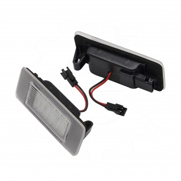 2 Feux de Plaque d'Immatriculation Pour Opel Cadillac Chevrolet GM13590043