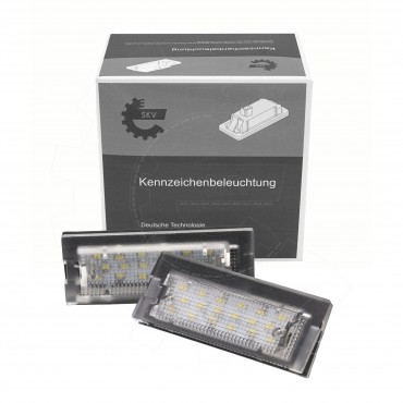 2 Feux de Plaque d'Immatriculation Pour BMW Série 5 E39 51138236878