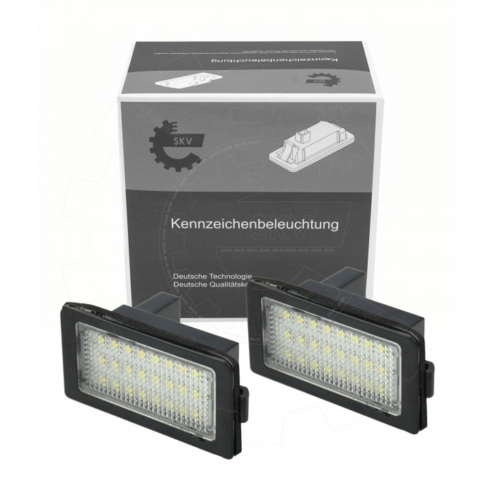 2 Feux de Plaque d'Immatriculation Pour BMW Série 7 E38 63268352424