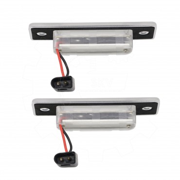 2 Feux de Plaque d'Immatriculation Pour BMW Série 5 E34 7 E32 63261378056