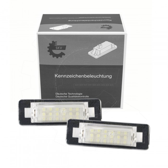 2 Feux de Plaque d'Immatriculation Pour Mercedes-Benz Classe C E 2108200356