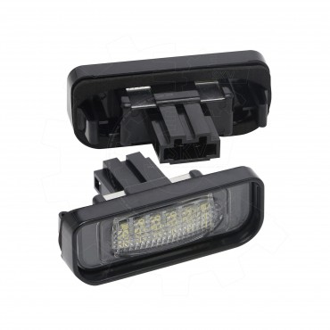 2 Feux de Plaque d'Immatriculation Pour Mercedes-Benz Classe S 2208200356