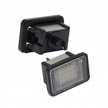 2 Feux de Plaque d'Immatriculation Pour Mercedes-Benz Classe GLK 2048200156