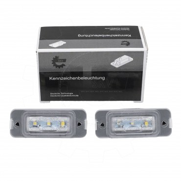 2 Feux de Plaque d'Immatriculation Pour Mercedes-Benz Classe GL M R 2518200066