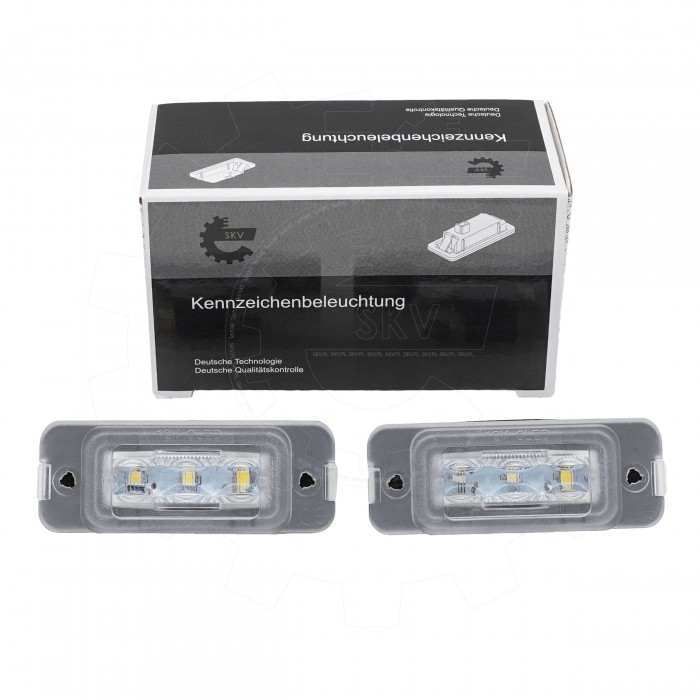 2 Feux de Plaque d'Immatriculation Pour Mercedes-Benz Classe GL M R 2518200066