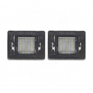 2 Feux de Plaque d'Immatriculation Pour Mercedes-Benz CLA Classe A B 0009062903