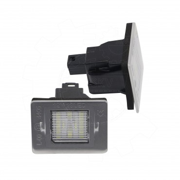 2 Feux de Plaque d'Immatriculation Pour Mercedes-Benz CLA Classe A B 0009062903