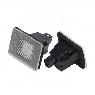 2 Feux de Plaque d'Immatriculation Pour Mercedes-Benz CLA Classe A B 0009062903