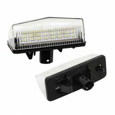 2 Feux de Plaque d'Immatriculation Pour Toyota C-HR Matrix Prius 8127153010