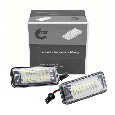 2 Feux de Plaque d'Immatriculation Pour Toyota Scion Subaru BRZ SU00302542