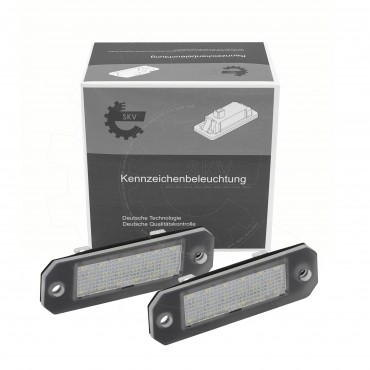 2 Feux de Plaque d'Immatriculation Pour VW Caddy III Transporter V 7H0827740