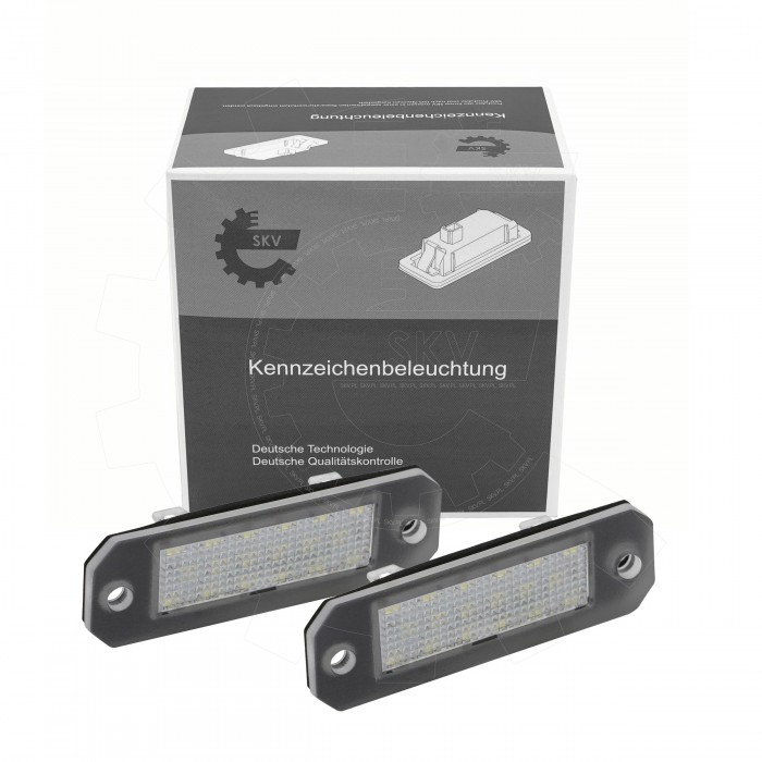 2 Feux de Plaque d'Immatriculation Pour VW Caddy III Transporter V 7H0827740