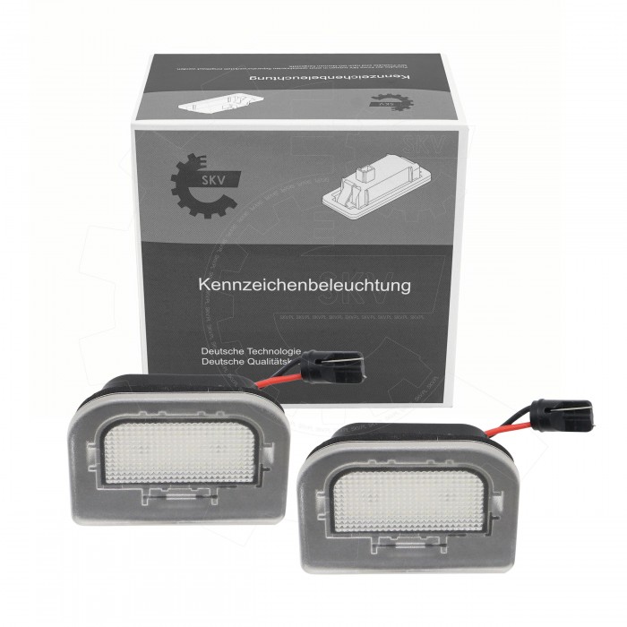 2 Feux de Plaque d'Immatriculation Pour Hyundai i30 Kia Optima Sportswagon