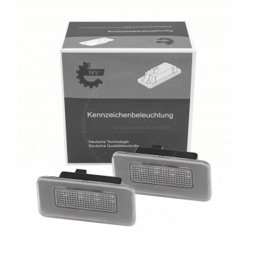 2 Feux de Plaque d'Immatriculation Pour Tesla Model S X 1034341 1034341-00-A