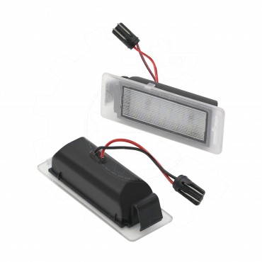 2 Feux de Plaque d'Immatriculation Pour Opel Insignia A Mokka 13502178