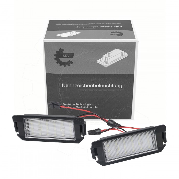 2 Feux de Plaque d'Immatriculation Pour Hyundai XG Kia Picanto RIO III Soul I II
