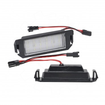2 Feux de Plaque d'Immatriculation Pour Hyundai XG Kia Picanto RIO III Soul I II