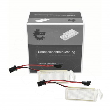 2 Feux de Plaque d'Immatriculation Pour Opel Insignia A B Mokka Chevrolet Aveo