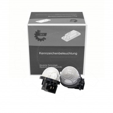 2 Feux de Plaque d'Immatriculation Pour Opel Agila Suzuki Alto Baleno