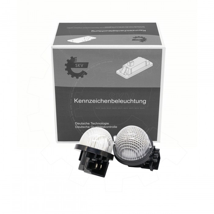 2 Feux de Plaque d'Immatriculation Pour Opel Agila Suzuki Alto Baleno