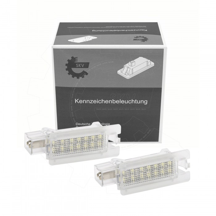 2 Feux de Plaque d'Immatriculation Pour Renault Megane I Scenic 7700842700