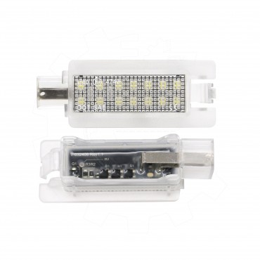 2 Feux de Plaque d'Immatriculation Pour Renault Megane I Scenic 7700842700