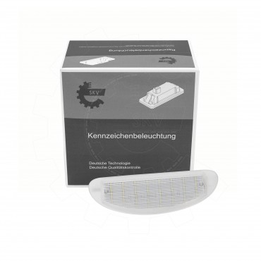 2 Feux de Plaque d'Immatriculation Pour Renault Clio II Twingo I Dacia Logan