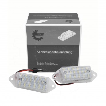 2 Feux de Plaque d'Immatriculation Pour Mitsubishi Lancer VII VIII 8341A099