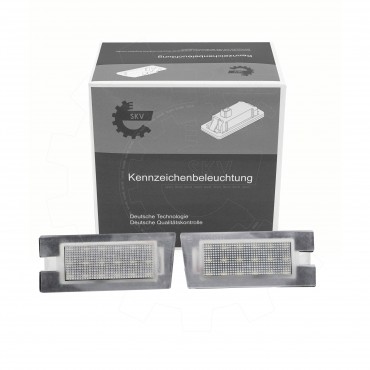 2 Feux de Plaque d'Immatriculation Pour Jeep Cherokee 68223864AA 68223864AB