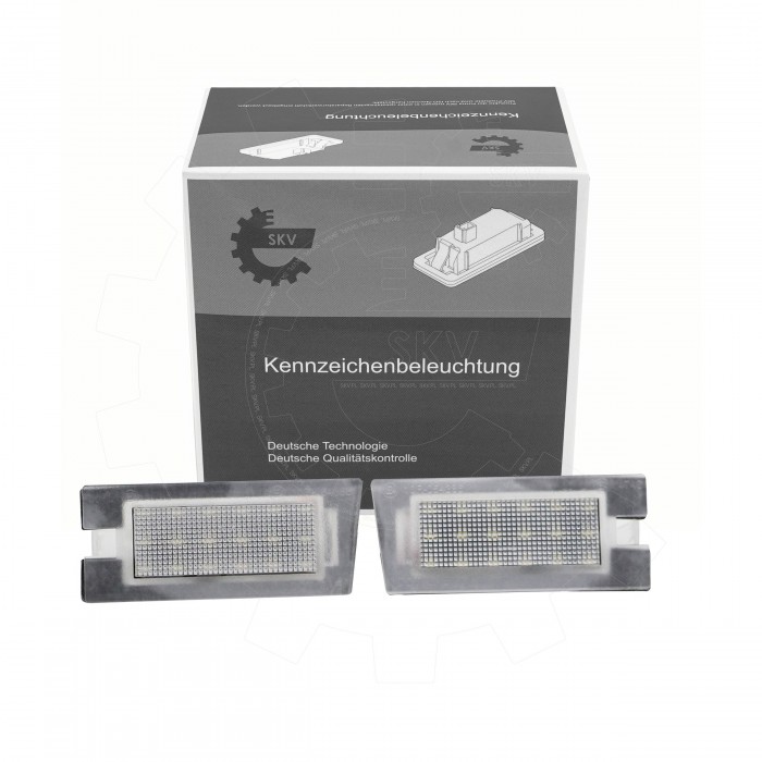 2 Feux de Plaque d'Immatriculation Pour Jeep Cherokee 68223864AA 68223864AB