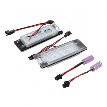 2 Feux de Plaque d'Immatriculation Pour Jeep Renegade SUV Van 68247166AA