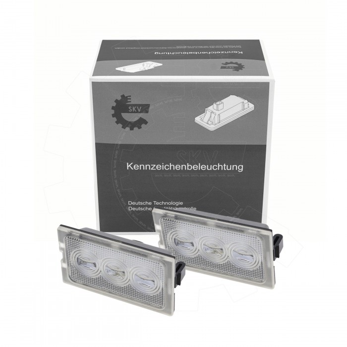 2 Feux de Plaque d'Immatriculation Pour Land Rover Discovery III IV Freelander 2