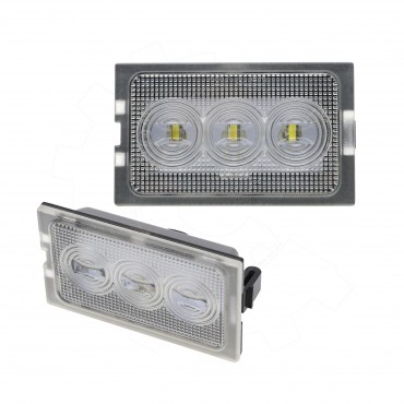 2 Feux de Plaque d'Immatriculation Pour Land Rover Discovery III IV Freelander 2