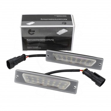 2 Feux de Plaque d'Immatriculation Pour Peugeot Boxer Fiat Citroën 1303845080