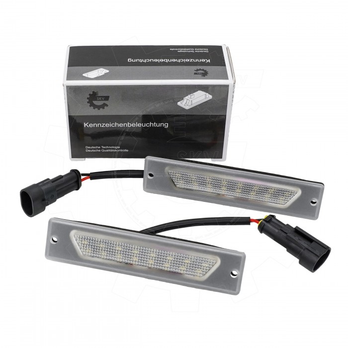 2 Feux de Plaque d'Immatriculation Pour Peugeot Boxer Fiat Citroën 1303845080