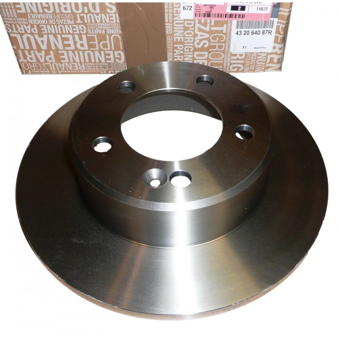 1 Disque de Frein Arrière Pour Renault Opel Nissan Vauxhall 432064087R 4421080