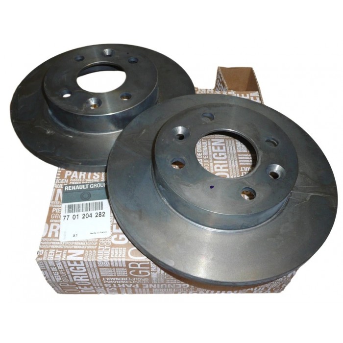 2 Disque de Frein Avant Pour Renault 9 Rapid Super 5 Thalia Twingo Dacia Logan