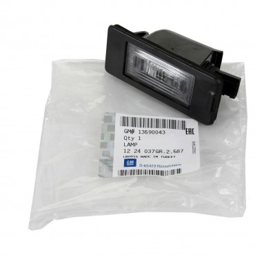 éclairage Feux Plaque d'Immatriculation Pour Opel Astra J Zafira