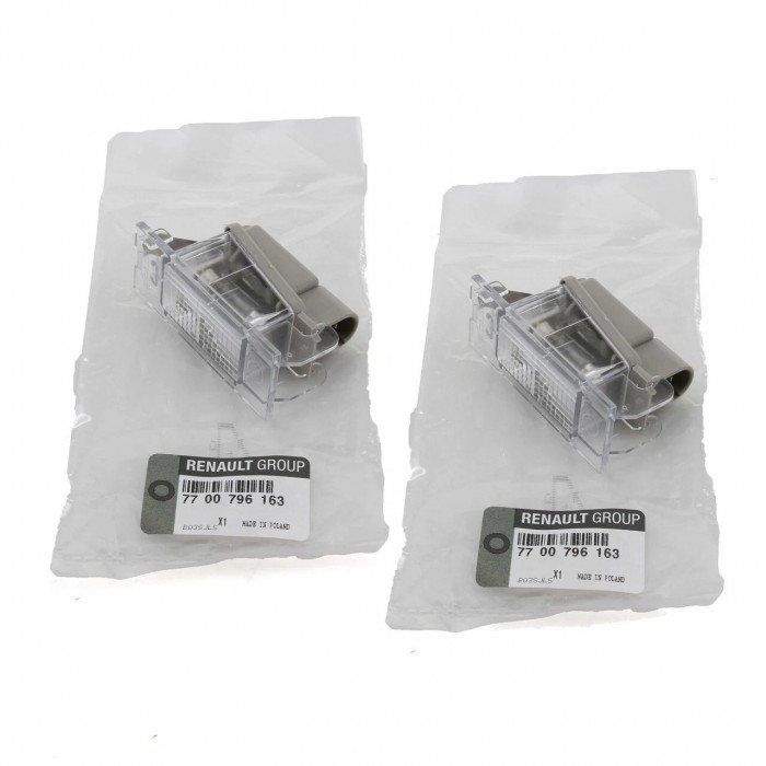 2 éclairage Feux Plaque d'Immatriculation Pour Renault Clio III Laguna II Opel