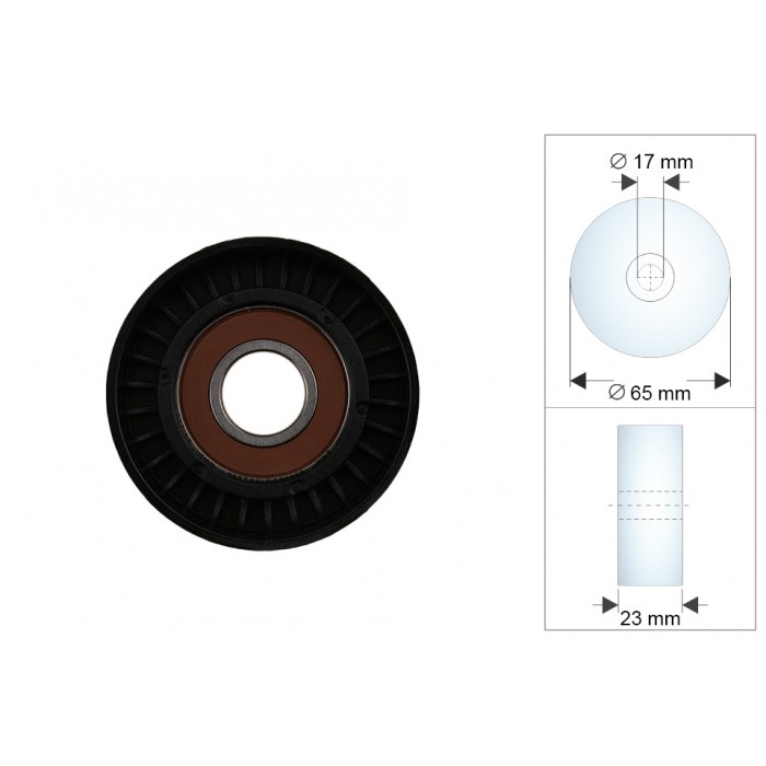 Poulie Tendeur Courroie d'Accessoire Pour Fiat Alfa Romeo Jeep 51873333 55218605