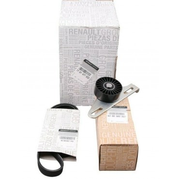 Kit Galet Courroie d'Accessoire Pour Renault Clio II Dacia Nissan 7701477522
