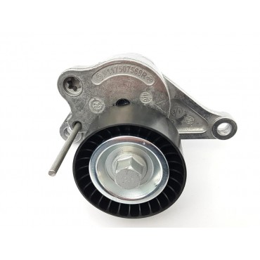 Kit Galet Courroie d'Accessoire + Poulie Damper Pour Renault 7701477343