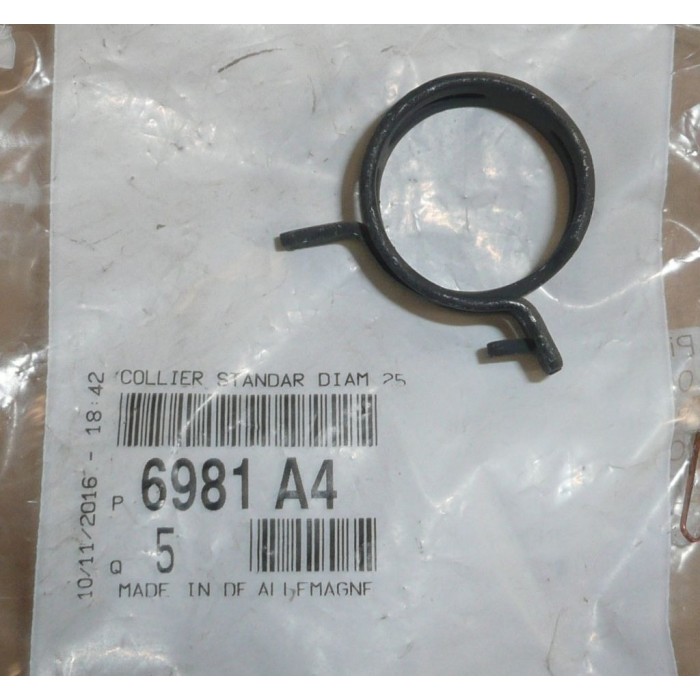 Collier Serrage Système de Refroidissement Pour Citroën Berlingo