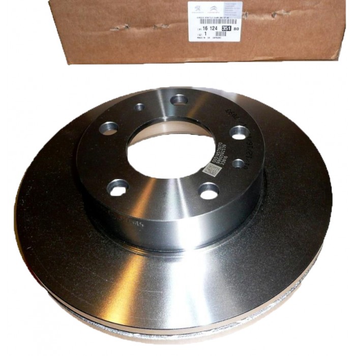 Disque de Frein Avant Pour Peugeot Opel Fiat Citroën 1612435280, 1612435180
