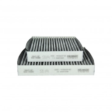 2 Filtre Habitacle Pour Peugeot 207 208 2008 I Citroën C3 C4 DS3 DS