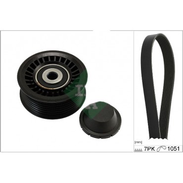 Kit Galet Courroie d'Accessoire Pour Renault Megane IV Dacia Dokker Duster