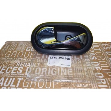 Poignée de Porte Intérieure Avant Gauche Pour Dacia 8200733848, 826730336R